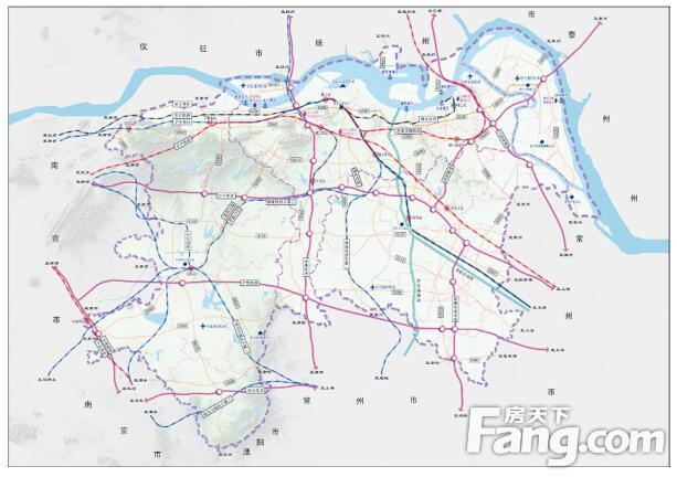 新修订城市总规绘出镇江新蓝图 轨道交通仍需等