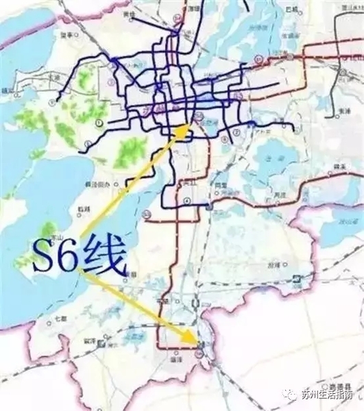北起吴中区,将在独墅湖南站跟2号线延伸线交汇,之后一路向南,穿过吴江图片