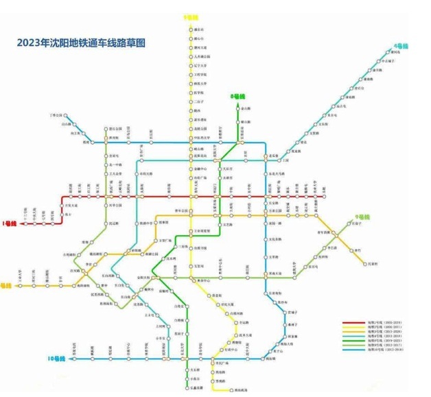 沈阳地铁3号线,6号线年底开建,看看这些站点离