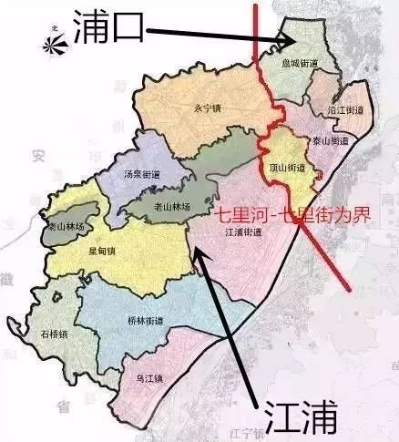 浦口,指行政区域划分上的浦口区.