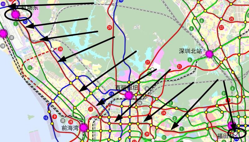 深圳地铁20号线将于2018年底开通 这条地铁威风到将与图片