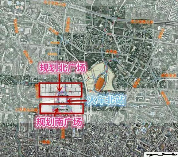 关注成都火车北站改造迎来重大进展附房价地图