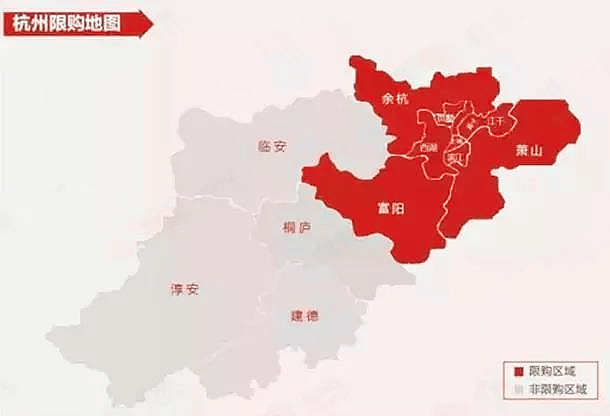 2017年杭州限购范围
