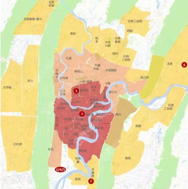 重庆主城7宗地块截止报名 大渡口成供地大户