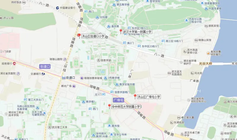 重点学区!武汉市各学校小学片区分布图你家旁大庙徐州v重点小学图片
