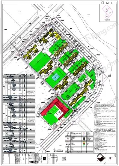 保利和府总平面图变更 10号住宅楼调整为26层