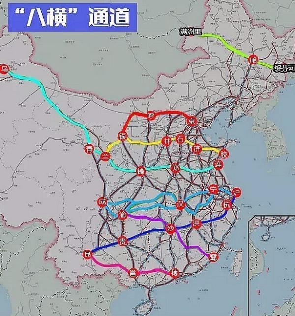 高铁"八纵八横"其中4条经过广西 桂林占重要位置