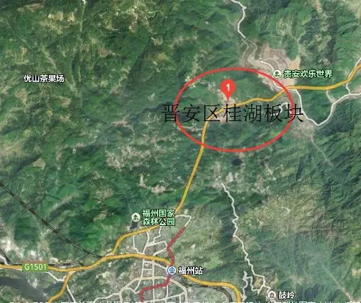 三,晋安区桂湖地段