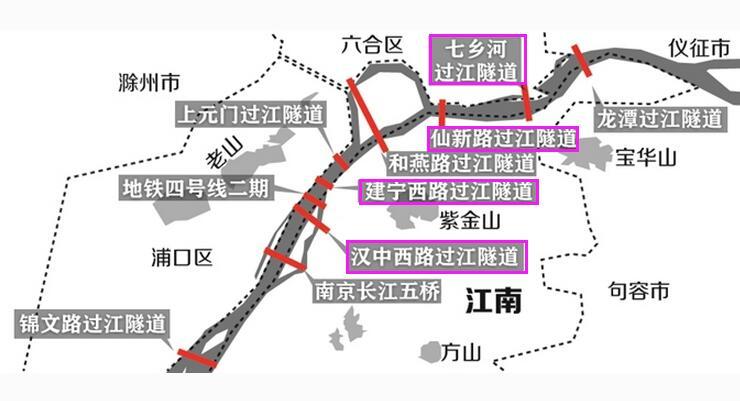 和燕路浦仪公路过江通道年内开建 4条新过江通道启动