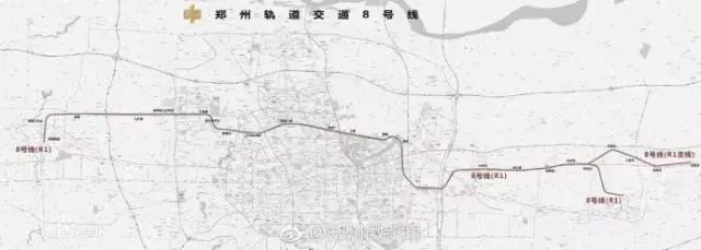 直击郑州未来发展希望,郑州地铁8号线通至白沙象湖