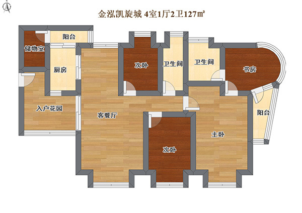 金泓凯旋城小区攻略院落式组合空间均价65万平