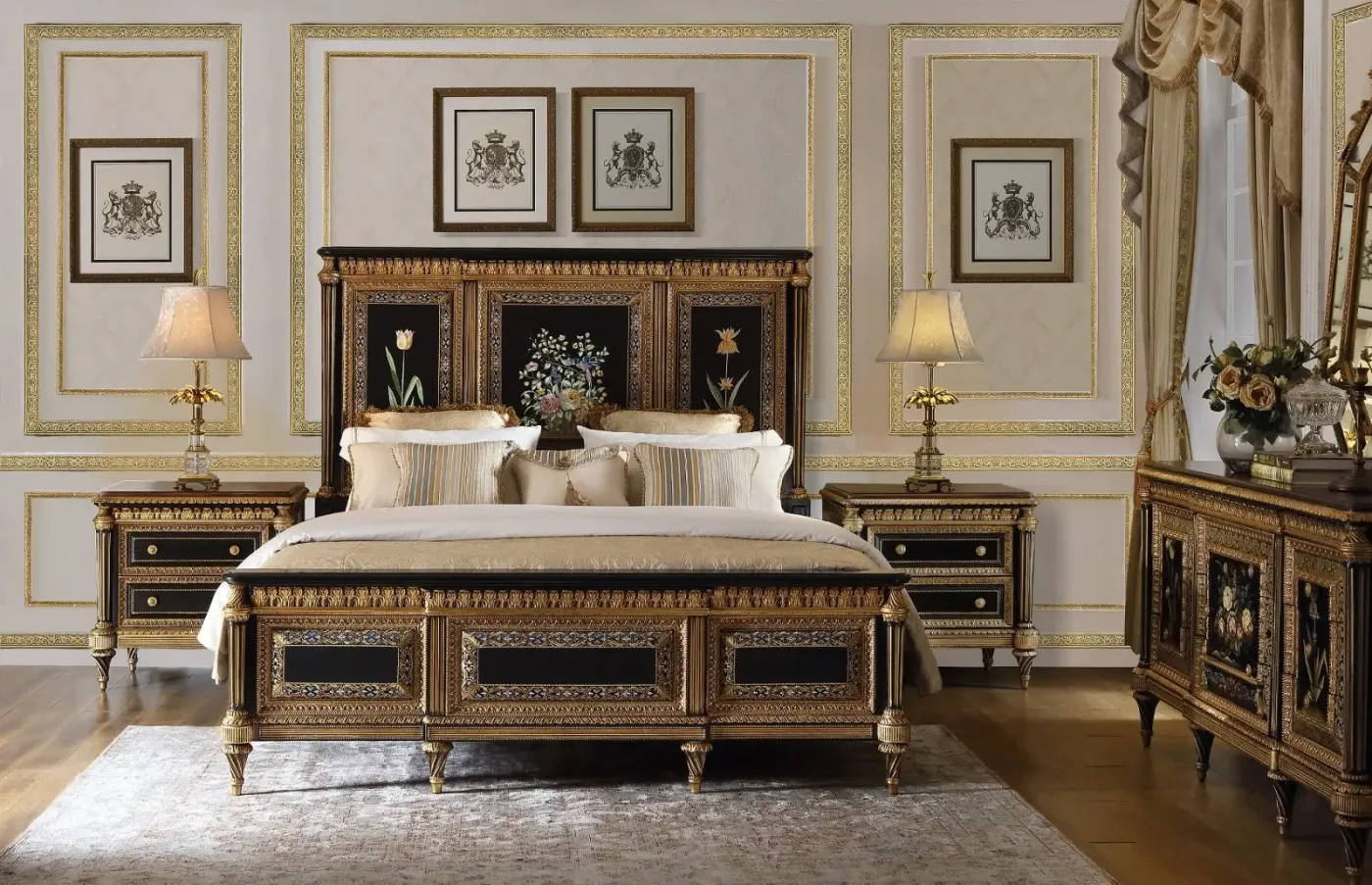 新品丨黑金搭配,奢华界的永恒经典-家居快讯-广