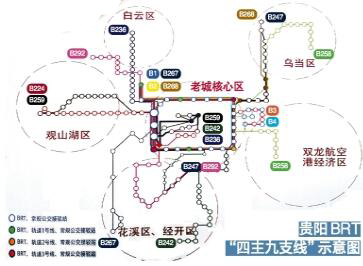 贵阳市公共交通(集团)有限公司将优化调整brt公交线路条数:将新辟1条