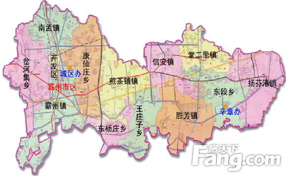《霸州市城乡总体规划(2013—2030年)》为霸州将来的发展指明了方向