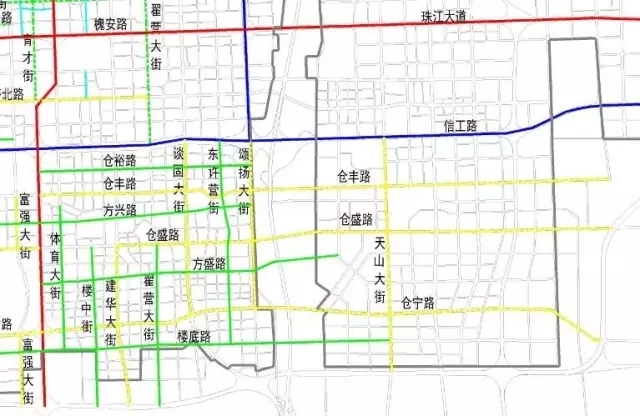 裕华区体育大街等13条道路将外延 这些盘受益