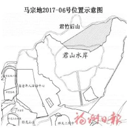 9月1日马尾将公开出让198亩土地 起始价超15亿元-马宗地2017-06号地块