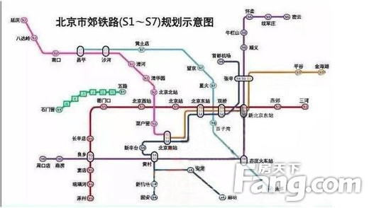 北京地铁6号线拟南延两站 官方解释为何不延至燕郊