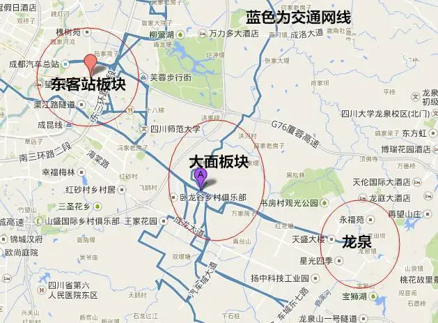 成都大面板块,作为东进的主要区域,也是购房的主力板块.