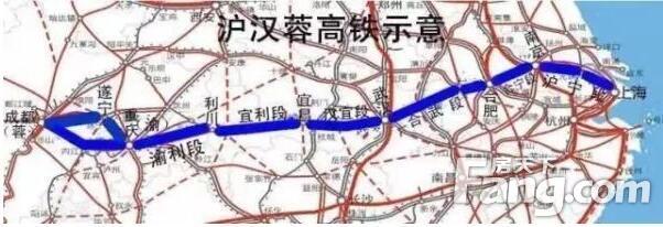 简介: 沪蓉沿江高速铁路,又名"沪汉蓉高速铁路""沿江高铁",主要由