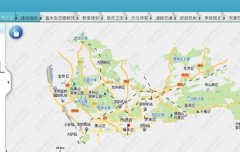 坪山段的深圳地铁14号线选址