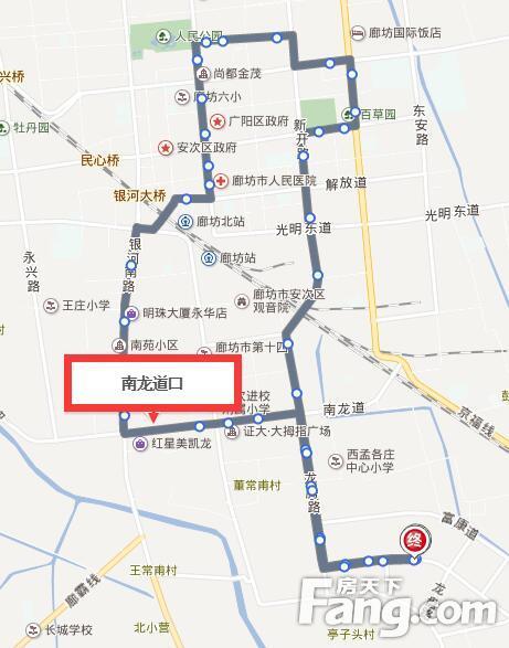 15路路线图 新增站点位置如下