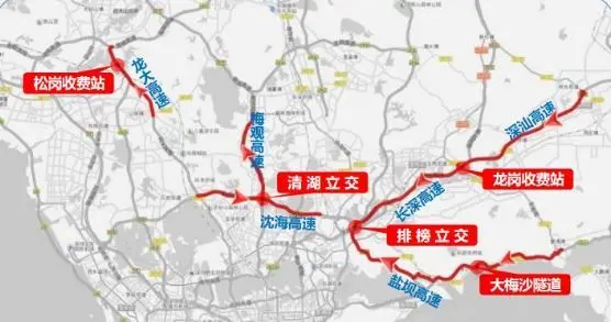 国庆深圳是哪十条出程高速公路易拥堵?广东新近开通高速有哪几条?