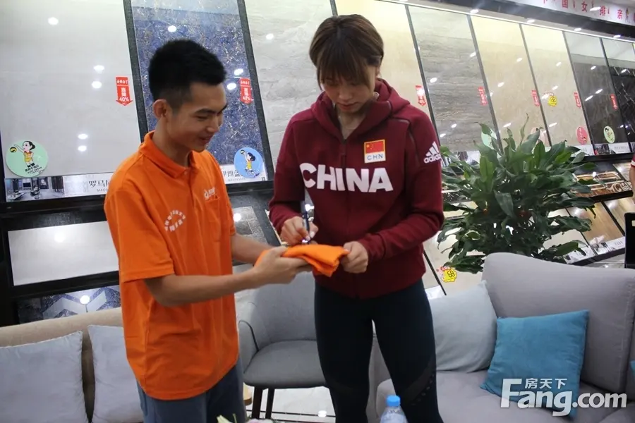 中国女排来了！桂林美陶瓷砖简约东方馆绽放“”之美