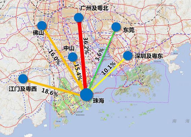 珠海的规划,地铁1号线和2号线 ,两条线路均于2020年左右开工,预计2025