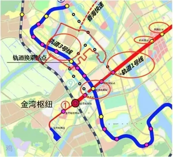 地铁3号线规划图