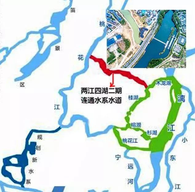 桂林环城水系景观升级啦！两江四湖“第五湖”已联通桃花江 