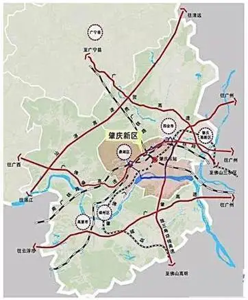 肇庆交通规划出炉5年后四会将腾飞