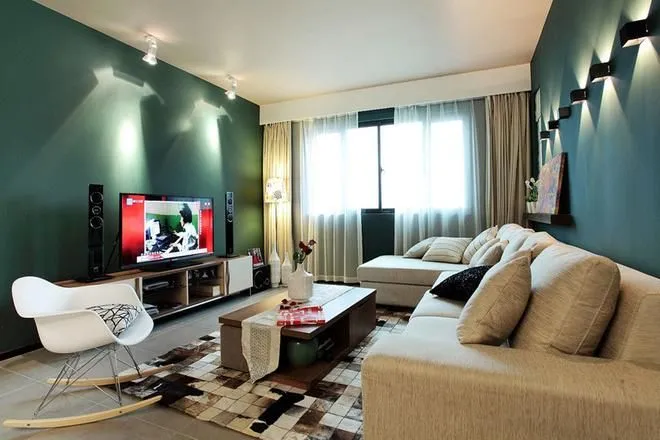 北欧风格装修110平四居室 简约省钱装修案例-