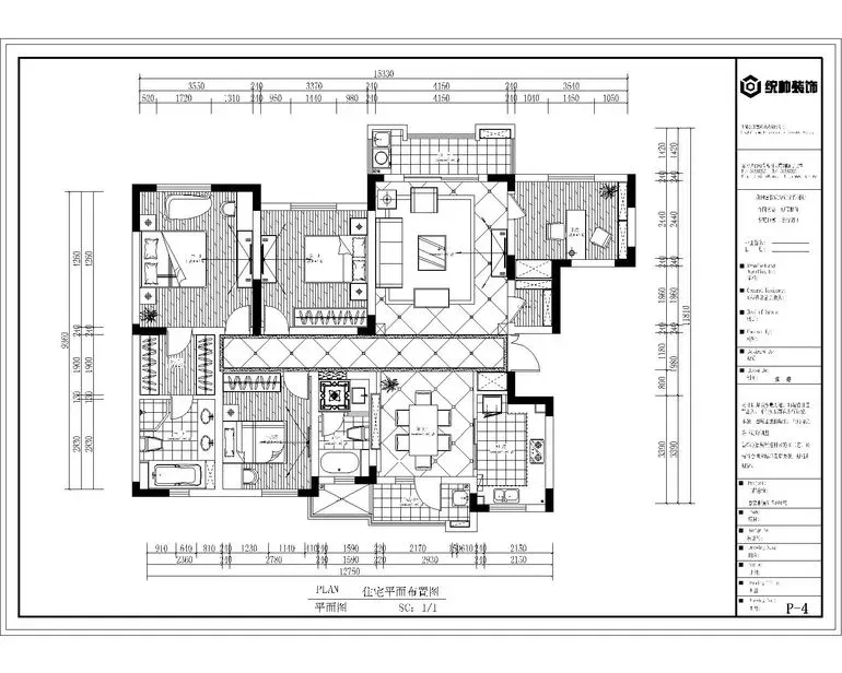 25万元装140平米三居室 欧式风格装修设计效果图-家居快讯-上海搜房装修家居网