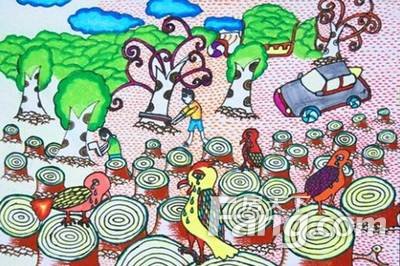 儿童环保画的来源,如何赏析儿童环保画作品?