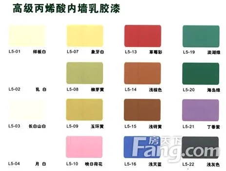 现代装修风格的墙面往往不再是单一的白色,乳胶漆虽然销量好的是白色