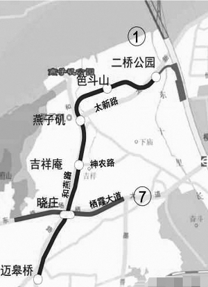 1月18日,现代快报记者从南京市发改委获悉,南京地铁1号线北延工