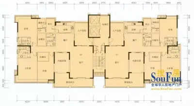 中海万锦豪园户型图-佛山搜房网