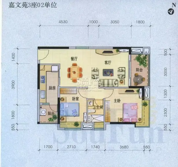 怡翠馨园户型-佛山房天下