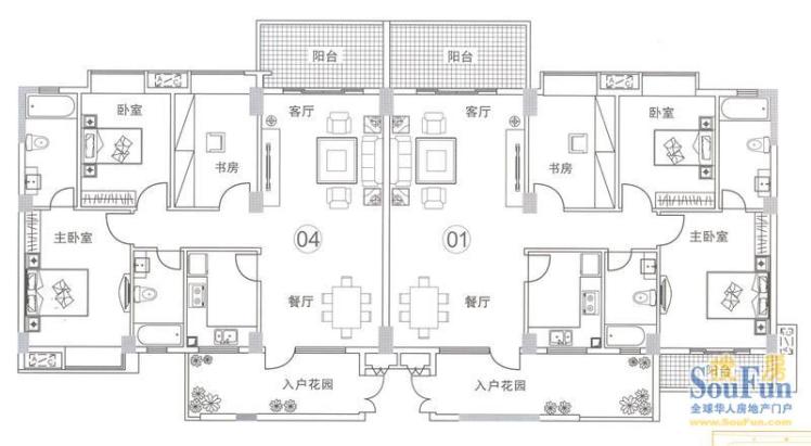 东方水岸户型-佛山房天下