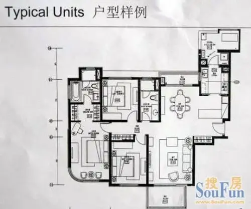 嘉誉湾户型图