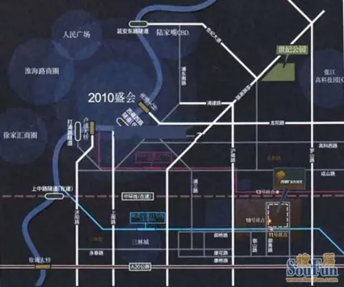 世界级cbd前滩潜力楼盘推荐 浦东中环精装3万