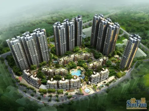 一湖两河三公园 华润翡翠城精品豪宅谁与比肩