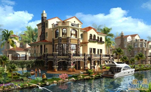 凤凰岛游艇俱乐部独栋海景别墅预计78月推出