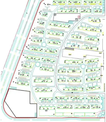 天润城项目居住区总占地4000多亩,规划总建筑面积360万平方米.