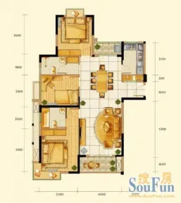 锦绣天下二期户型图-宜昌搜房网