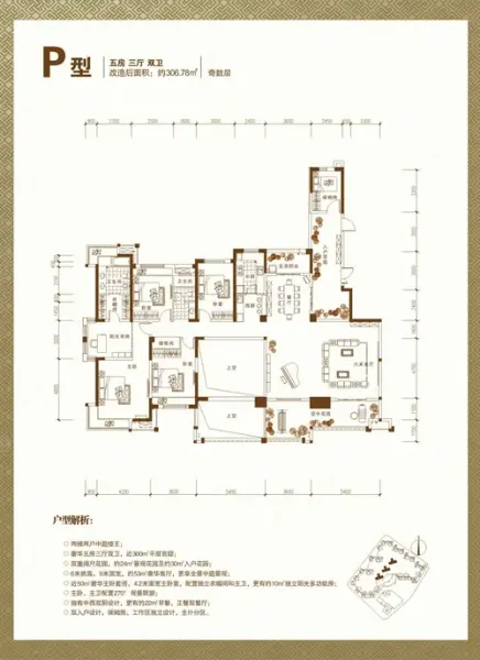 华润中央公园户型图