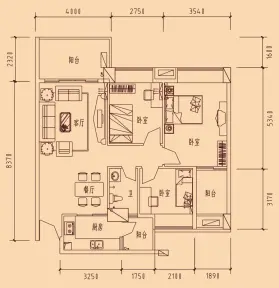 景湖时代城户型图