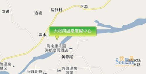 物业地址:海南万宁市兴隆温泉旅游度假区太阳河畔(海航酒店对面)