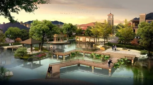 毗邻凤凰湖 罗马风情城近期将推景观电梯洋房-杭州新房网-搜房网