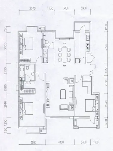 华雁香溪美地户型图